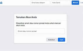 Lupa Kata Sandi Messenger Dan Nomor Tidak Aktif Lagi